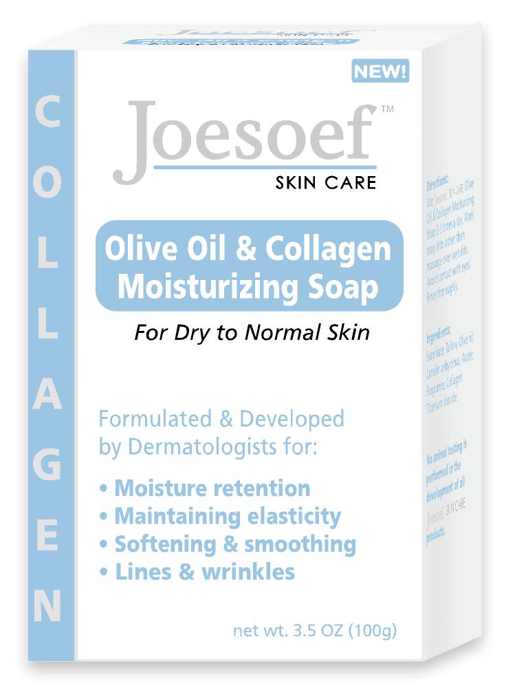 Collagen and Olive Oil Moisturizing Face and Body Soap