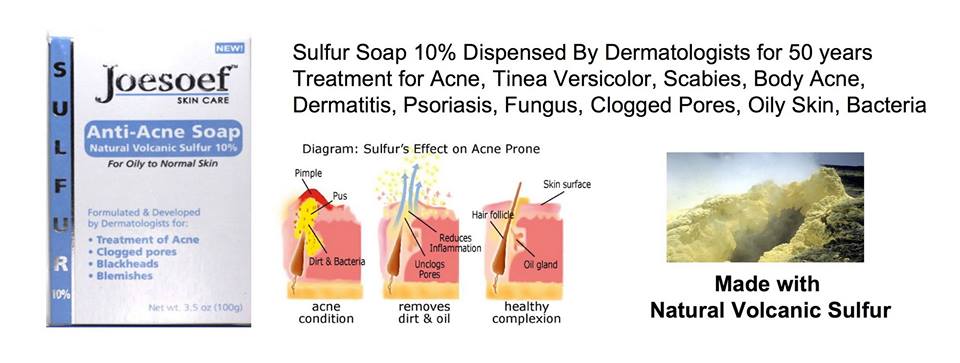 Sulfur Soap Acne Treatment Dermatologists Approved